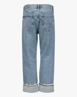 Fran 7/8-Jeans Low Slung Easy Straight