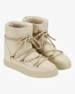 Full Leather Wedge Boots