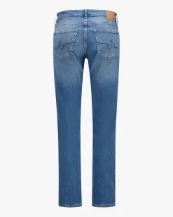 Girlfriend Mid-Rise Straight Jeans