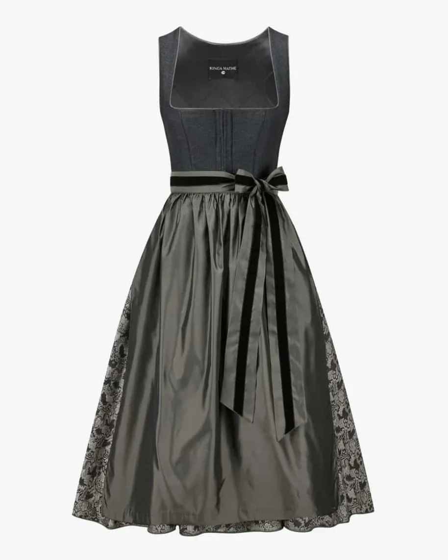 Girona Dirndl lang mit Schürze