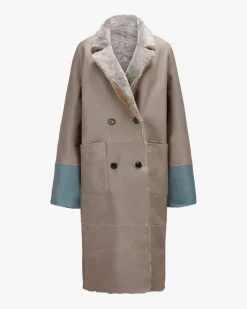 Goli Wende-Lammfellmantel