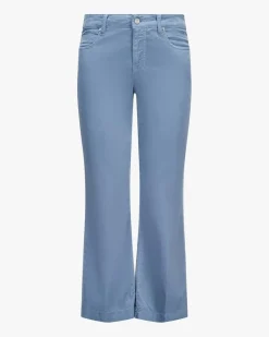 Guenda 7/8-Samthose aus Baumwoll-Mix