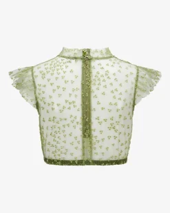 Heiki Dirndlbluse semi-transparent