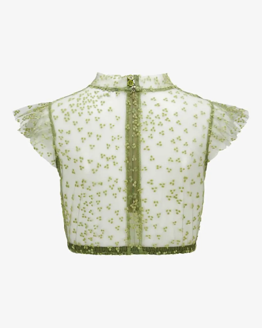 Heiki Dirndlbluse semi-transparent