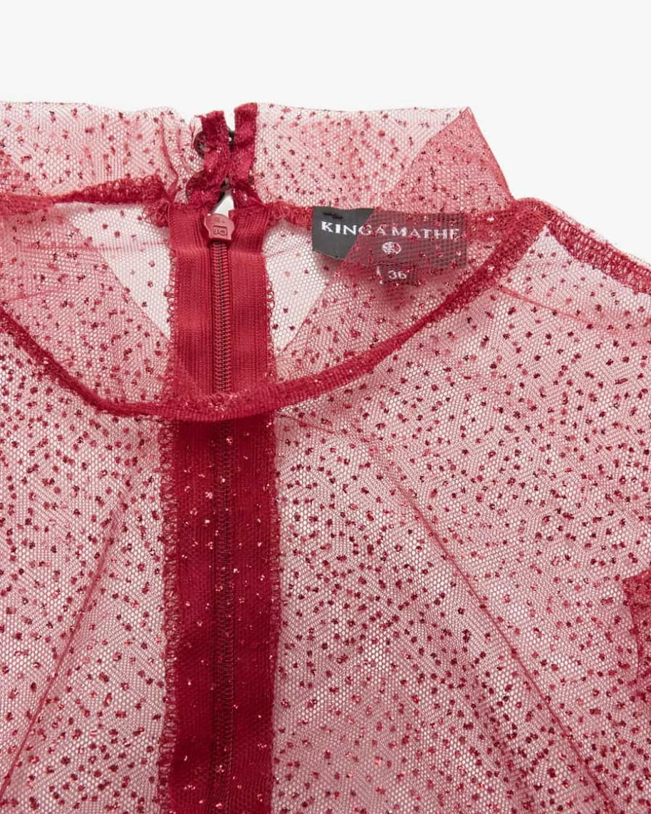 Heiki Dirndlbluse Transparent