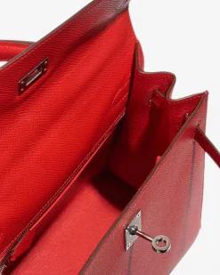 Hermès Vintage Kelly 25 Palladium Tasche