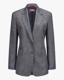 Hodeida Blazer aus Schurwoll-Mix