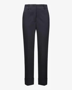 7/8-Hose aus Baumwoll-Mix