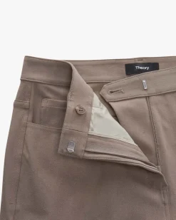 7/8-Hose aus Baumwoll-Mix