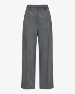 7/8-Hose aus Schurwolle