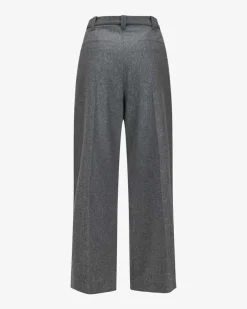 7/8-Hose aus Schurwolle