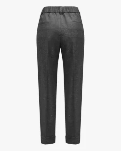 7/8-Hose aus Schurwoll-Mix