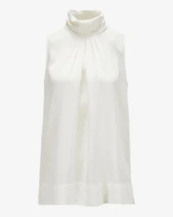 Huba Seidenblusentop