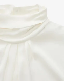 Huba Seidenblusentop