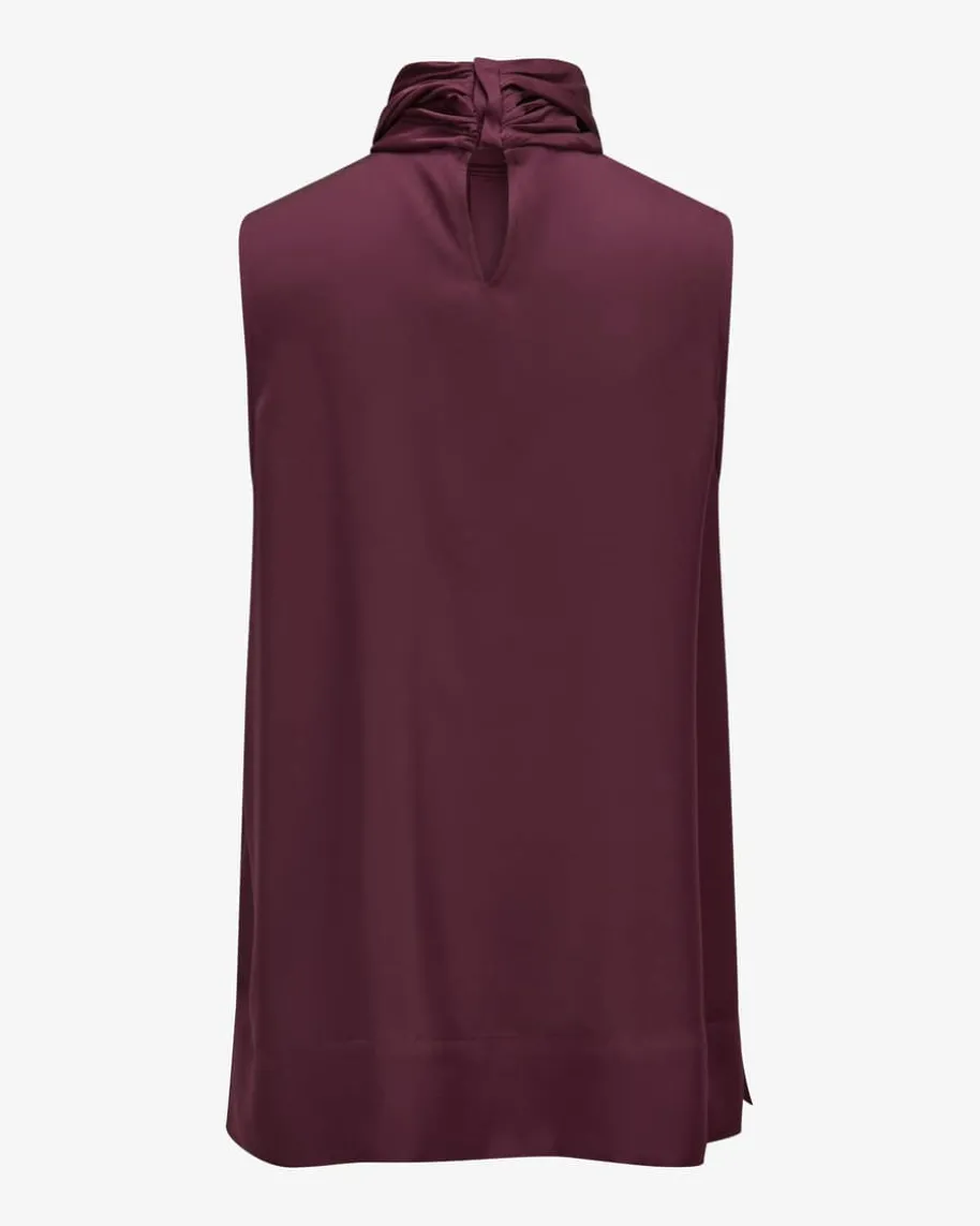 Huba Seidenblusentop