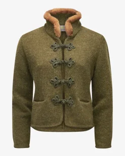 Husaren Trachten-Strickjacke