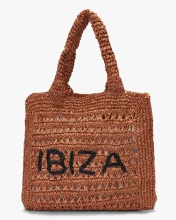 Ibiza Raffia Henkeltasche