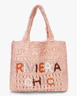 Ibiza Raffia Henkeltasche