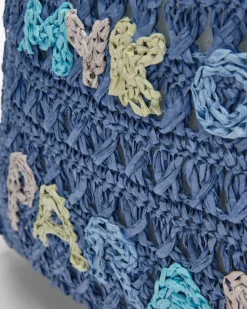 Ibiza Raffia Henkeltasche