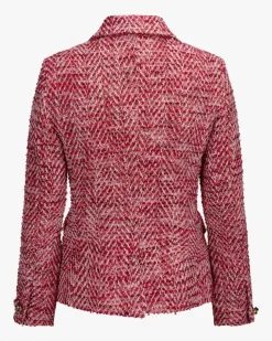 India Bouclé-Blazer