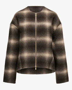 Jacke aus Schurwolle und Cashmere