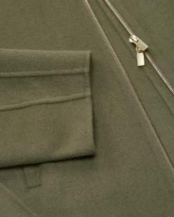 Jacke aus Schurwolle und Cashmere