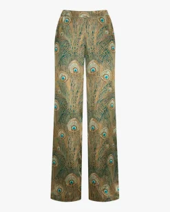 Jade Seiden-Pyjamahose