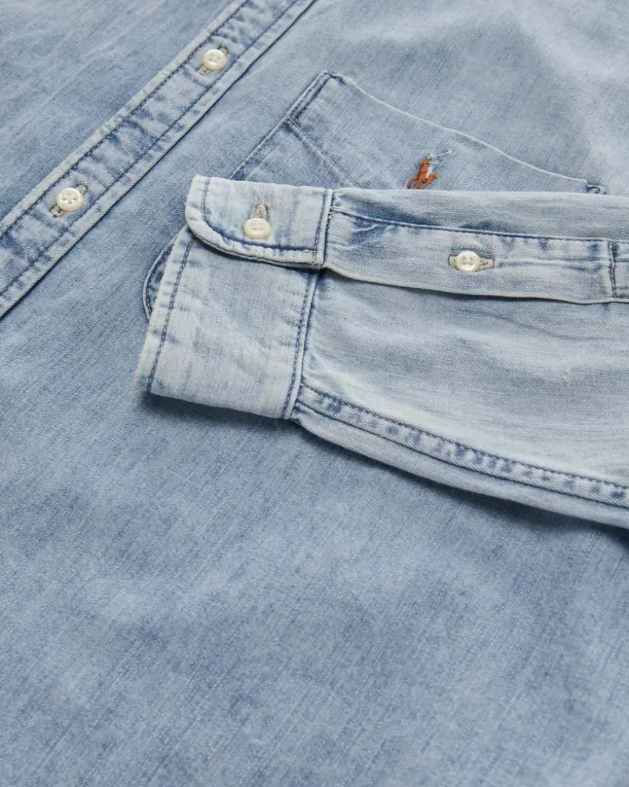 Jeansbluse Oversize Fit