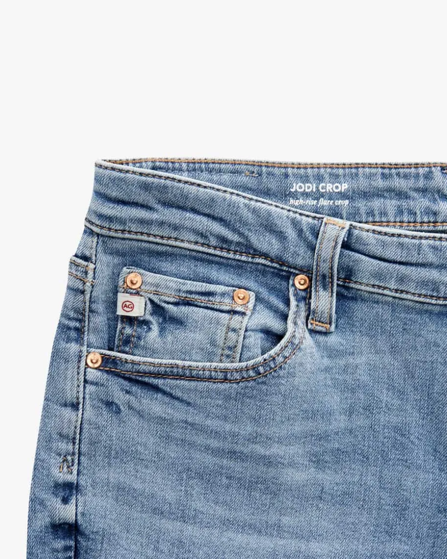 Jodi 7/8-Jeans High Rise Flare Crop