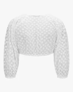 Kaira Dirndlbluse Semi-Transparent