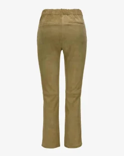 Kamilla Stretch Hose aus Lammleder