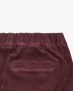 Kamilla Stretch Hose aus Lammleder