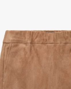 Kamilla Stretch Hose aus Lammleder