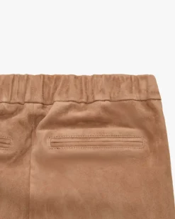 Kamilla Stretch Hose aus Lammleder