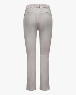 Kamilla Stretch Hose aus Lammleder