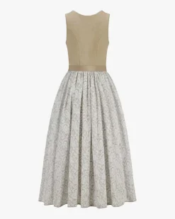 Kitzbühl Dirndl lang mit Seidenschürze