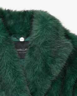 Kunstfell-Mantel