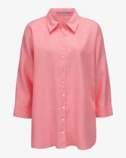 Leinenbluse Oversize Fit