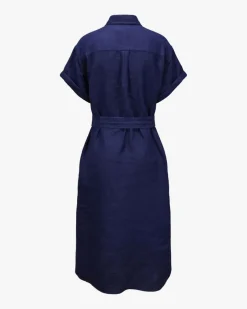 Leinen-Hemdblusenkleid