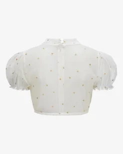 Leni Dirndlbluse Transparent