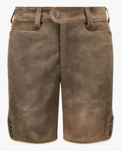 Linderhof Lederhose kurz aus Ziegenleder