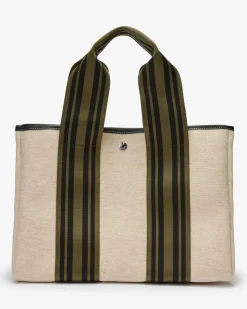 Linen Cream Traversée M Shopper