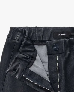 Lively 7/8-Hose aus Lammleder