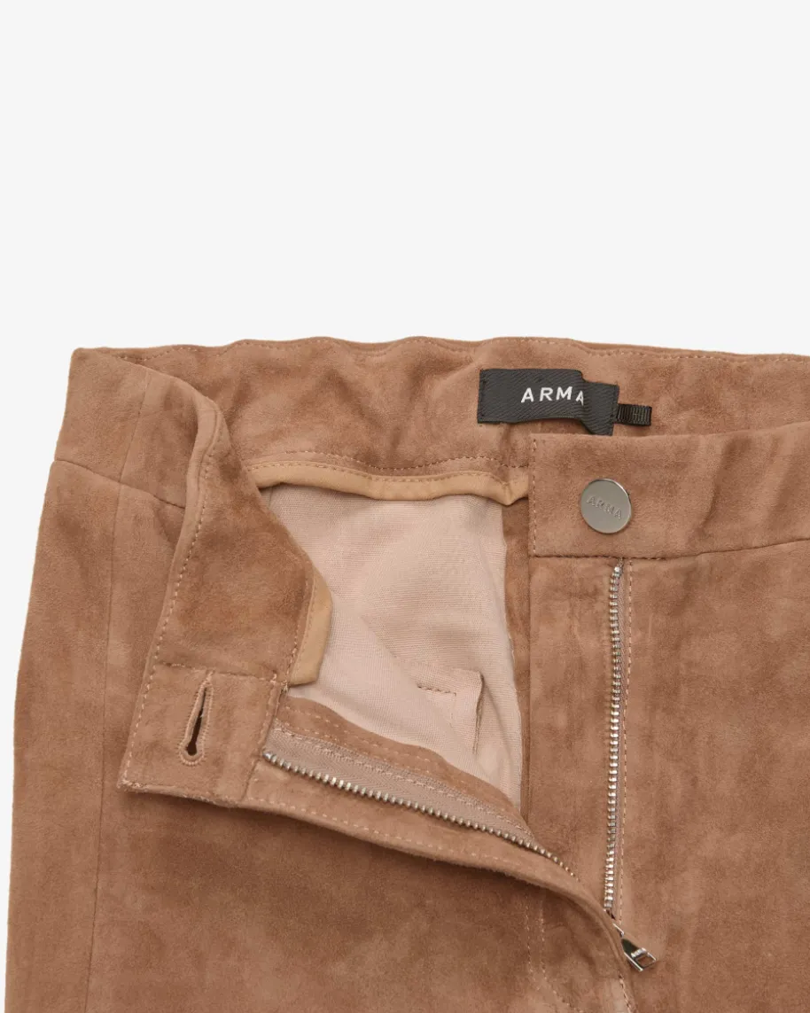 Lively 7/8-Hose aus Lammleder