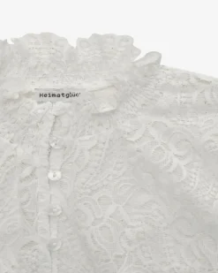 Luise Dirndlbluse Semi-Transparent