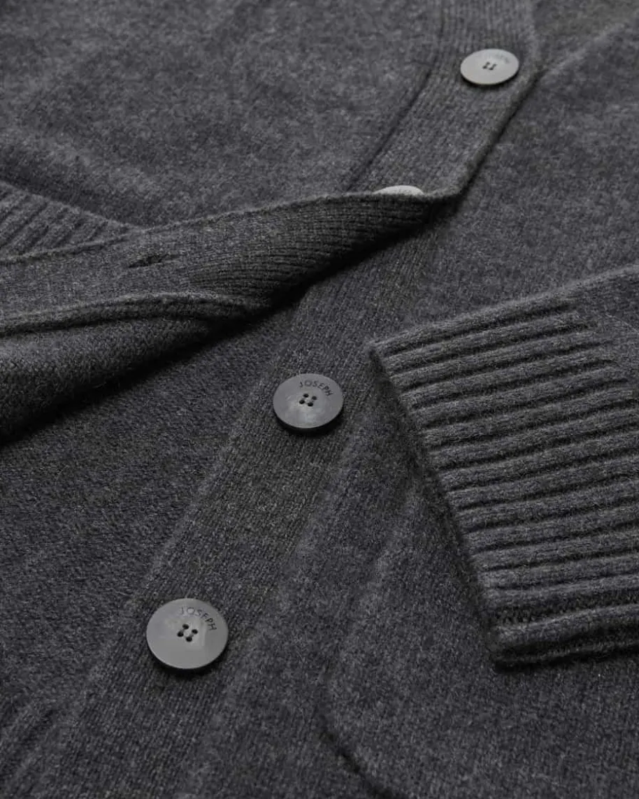 Luxe Cashmere-Strickjacke