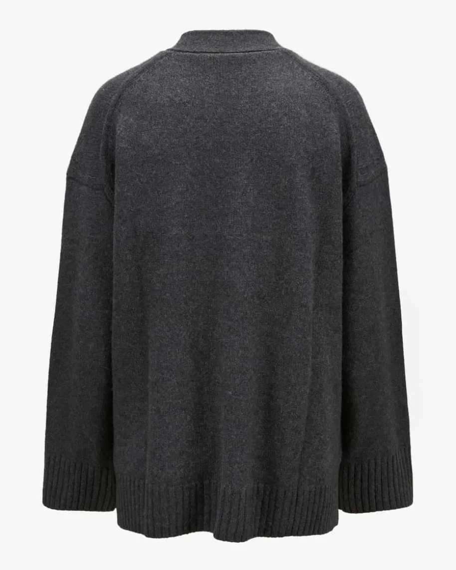 Luxe Cashmere-Strickjacke