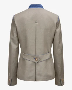 Manchester Trachtenblazer aus Baumwolle und Leinen