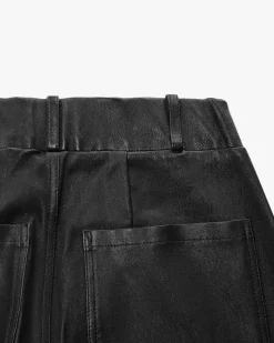 Marina Lederhose aus Lammleder