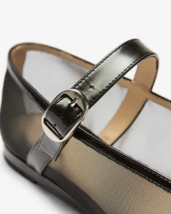 Mary Jane Mesh Ballerinas